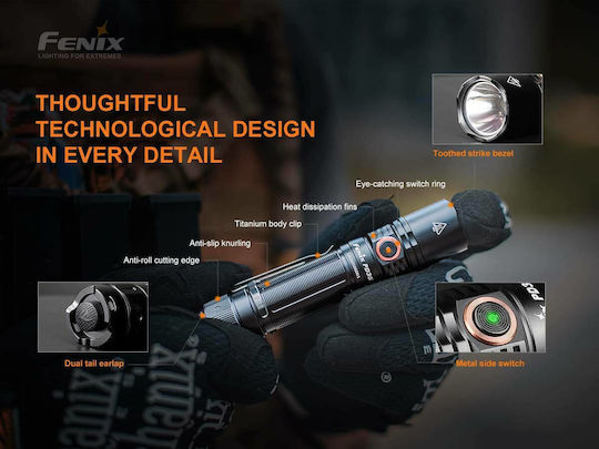 Fenix LED IP68 с Максимална Яркост 1700лм PD35 V3.0 Черен