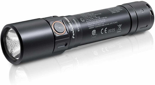 Fenix Rechargeable Flashlight LED IP68 with Maximum Brightness 280lm WF30RE ATEX Black