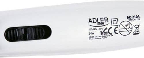 Adler AD-2104 2in1 AD 2104 Πρέσα Μαλλιών με Κεραμικές Πλάκες 50W