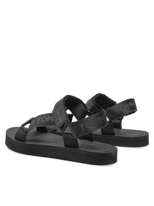 Herrensandalen in Schwarz Farbe