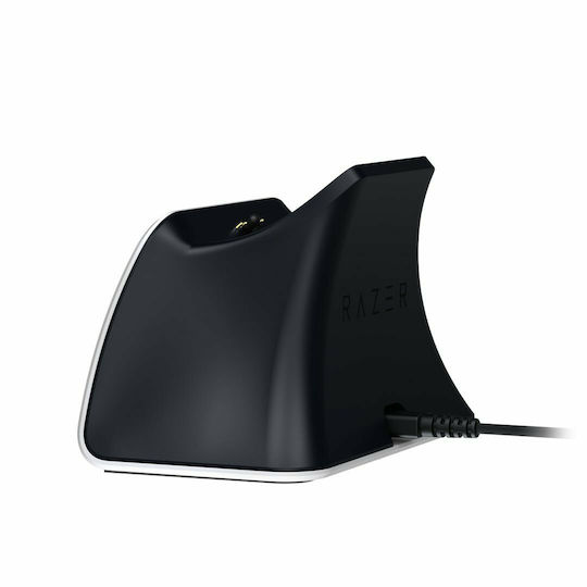 Razer Quick Charging Stand Βάση Φόρτισης για 1 χειριστήριο PS5 Λευκή RC21-01900100-R3M1