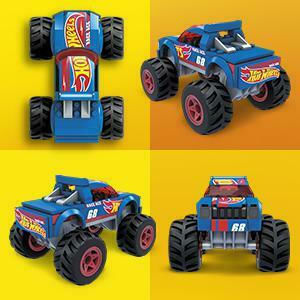 Mega Bloks Race Ace Building Blocks for 5+ Years 69 Pieces