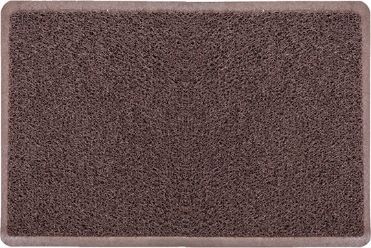 Chios Hellas Entrance Mat Anti-slip Paris Coffee 90x120cm