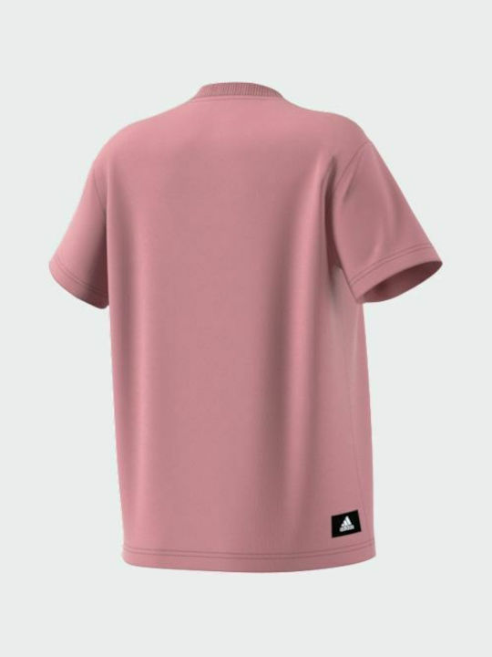 Adidas Future Icons Feminin Sport Tricou cu Decolteu în V Violet