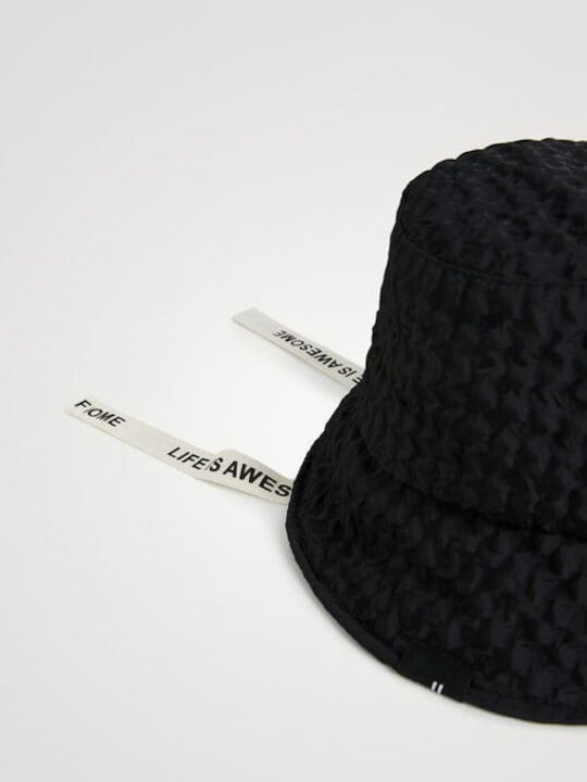 Desigual Fabric Women's Bucket Hat Black