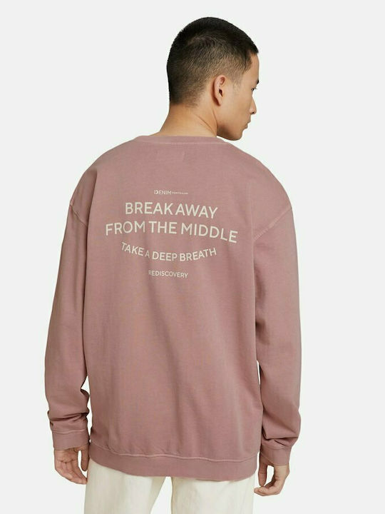 Tom Tailor Men's Sweatshirt Pink