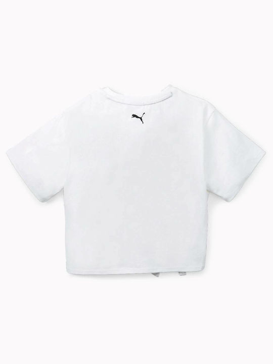 Puma Kids Blouse Short Sleeve White