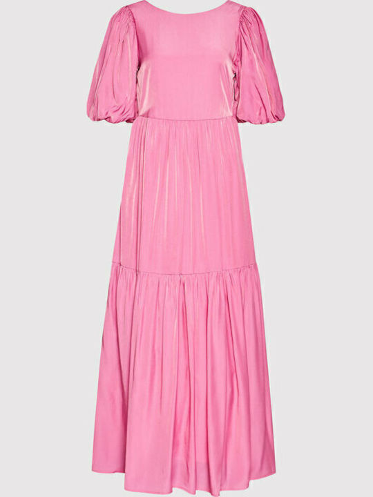 Лятна Midi Рокля Super Pink