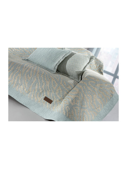 Guy Laroche Orion Ριχτάρι Πολυθρόνας Δύο 'Οψεων Chenille 180x150εκ. Aqua