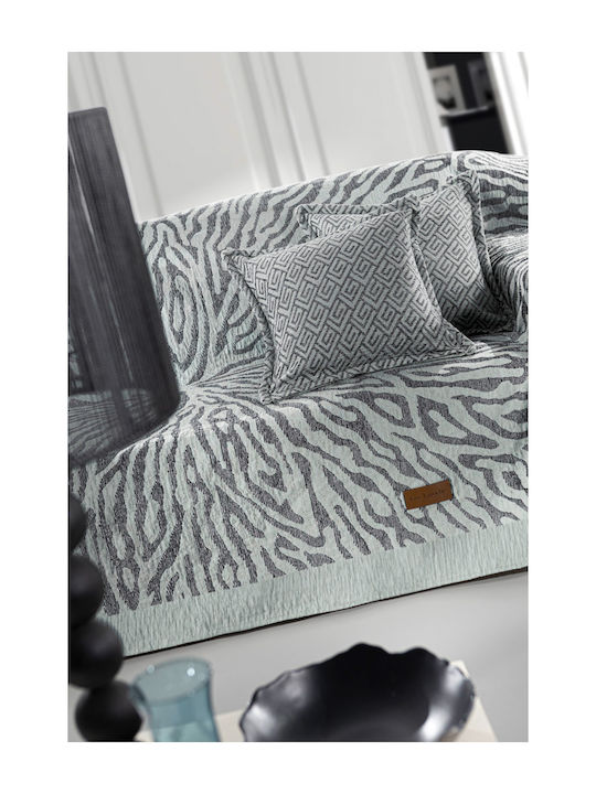 Guy Laroche Orion Ριχτάρι Πολυθρόνας Δύο 'Οψεων Chenille 180x150εκ. Ocean 1133030122016