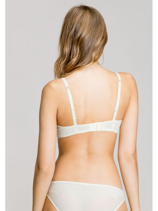 Gisela Convertible Bra with Light Padding Ivory