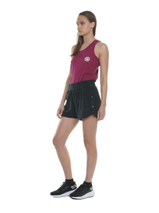 Women's Terry Sporty Shorts Black