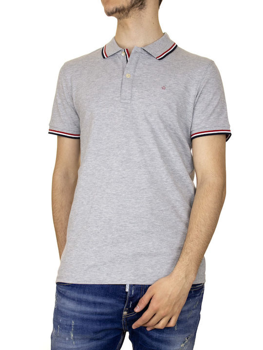 Herren-Polo Grau Celio NECETWO-GRIS