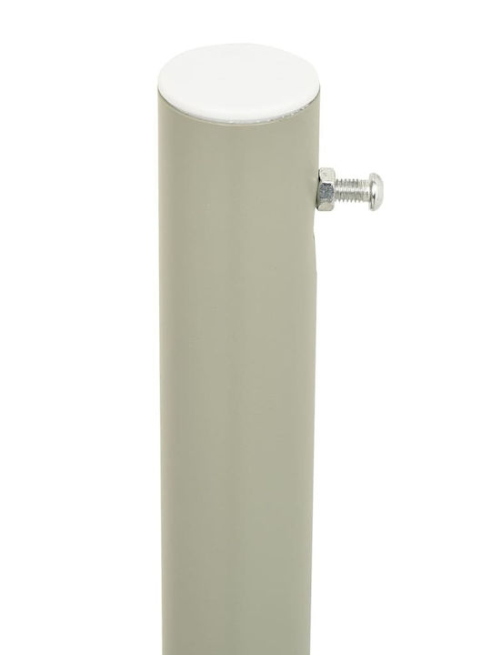vidaXL Seitenrolloschatten Garten Gray 1.17x6m
