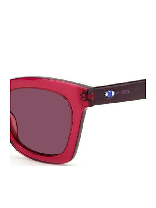 Missoni Women's Sunglasses with Red Plastic Frame and Fuchsia Lens MMI 0089/S 8CQ/U1