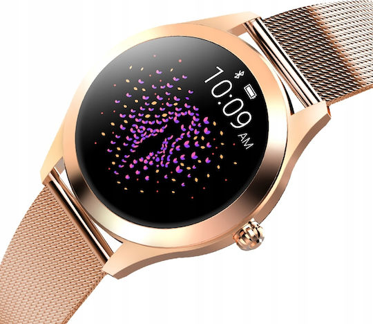 Oromed Smart Lady 45mm Rezistent la apă Smartwatch (Aur)