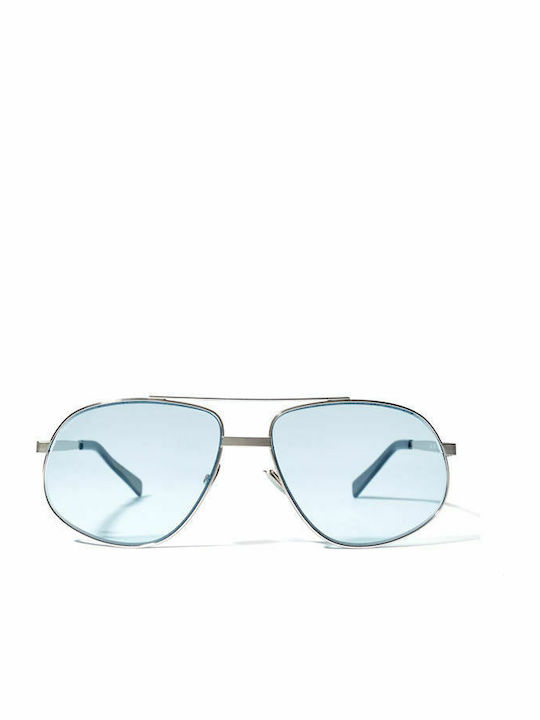 Bob Sdrunk Clint Men's Sunglasses with Silver Metal Frame