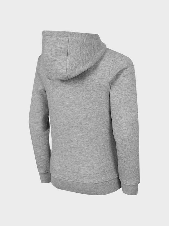 4F Kinder-Sweatjacke mit Kapuze Gray