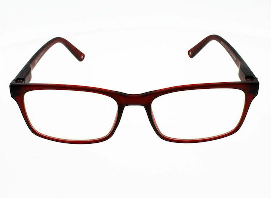 Montana Eyewear BLF73C Acetate Blue Light Blocking Glasses Burgundy