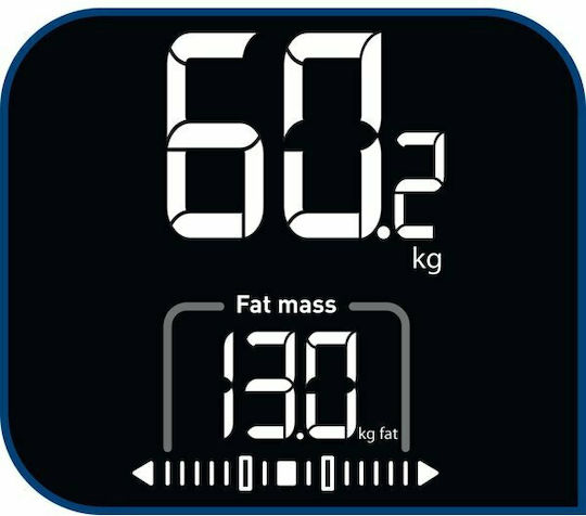 Tefal Bodysignal Ψηφιακή Ζυγαριά 160kg με Λιπομετρητή Λευκή