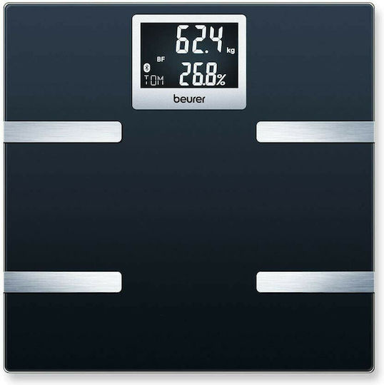 Beurer Smart Ζυγαριά 180kg με Λιπομετρητή & Bluetooth Μαύρη 74834