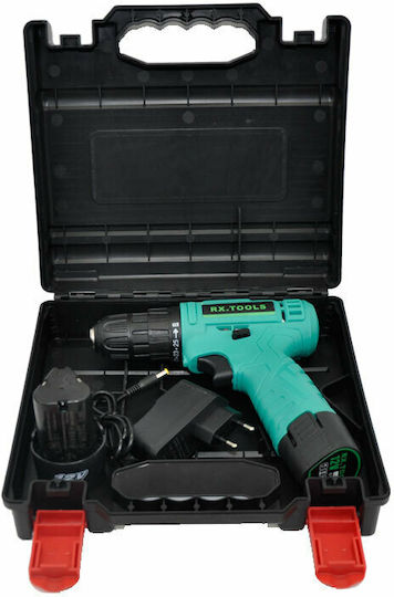 RX Tools Akkuschrauber Batteriebetrieb 12V 1x1,3Ah