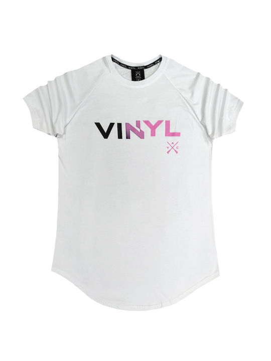 Vinyl Art Clothing Ανδρικό T-shirt Λευκό