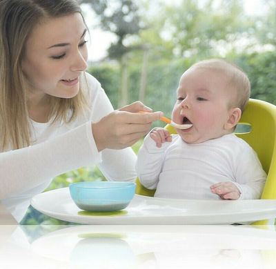 Kidsme Baby Food Bowl 9m+ made of Plastic Aquamarine