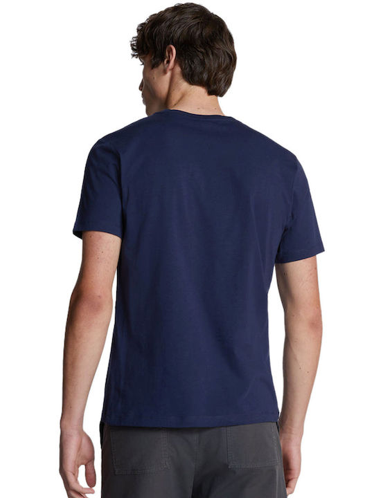 North Sails Herren T-Shirt Kurzarm Marineblau