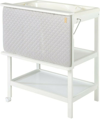 Polihome Missi Baby Bath with Changing Table White