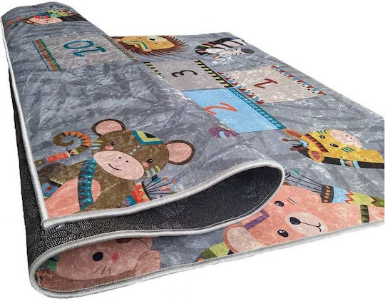 Dimcol Hopscotch 291 Детско килимче Сив 135x200см