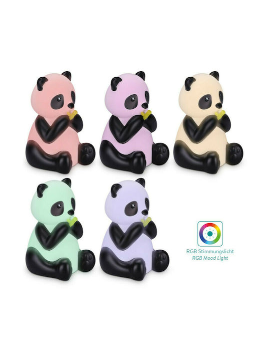 Navaris Led Παιδικό Διακοσμητικό Φωτιστικό Panda Λευκό