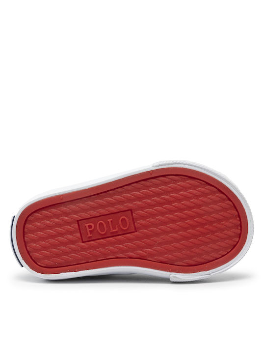 Sneakers pentru copii Sayer Ez cu Velcro Albe