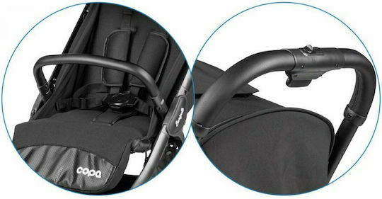 Peg Perego Copa Burigotto Бебешка количка Светло сиво 7.9кг 02842CP53