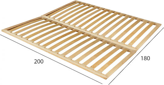 Ανατομικό Τελάρο για King Size Στρώμα 180x200εκ.