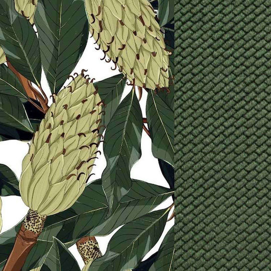 La Millou Βρεφικό Μαξιλάρι Φωλιά Milano Magnolies Khaki