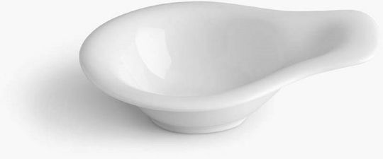 Ionia Plus Bol de Servire Oval din Porțelan Alb 16x12.5cm Ionia Plus Bol de Servire Oval din Porțelan Alb 16x12.5cm