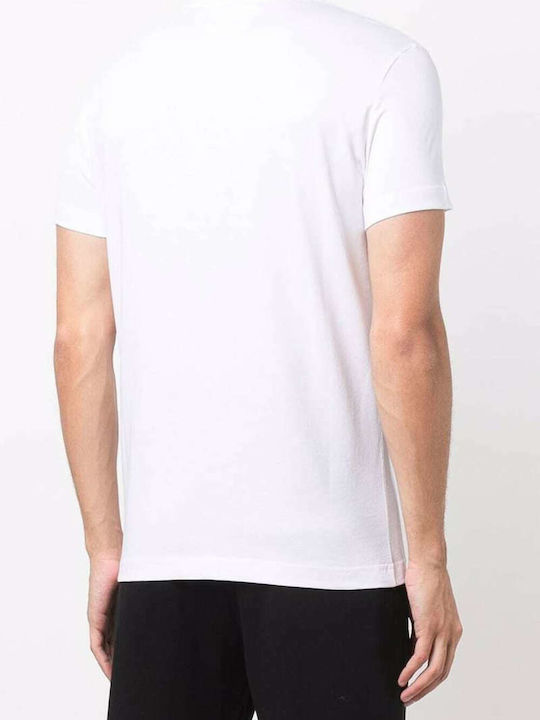 Emporio Armani Ανδρικό T-shirt Λευκό με Λογότυπο