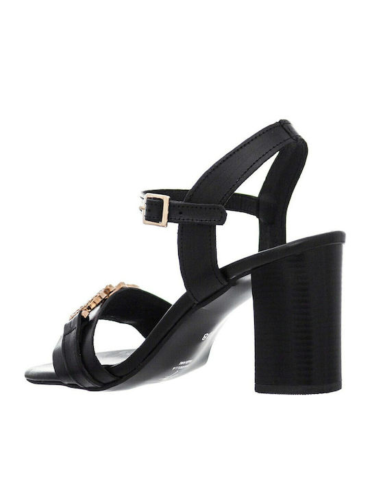 Leather Sandals Black