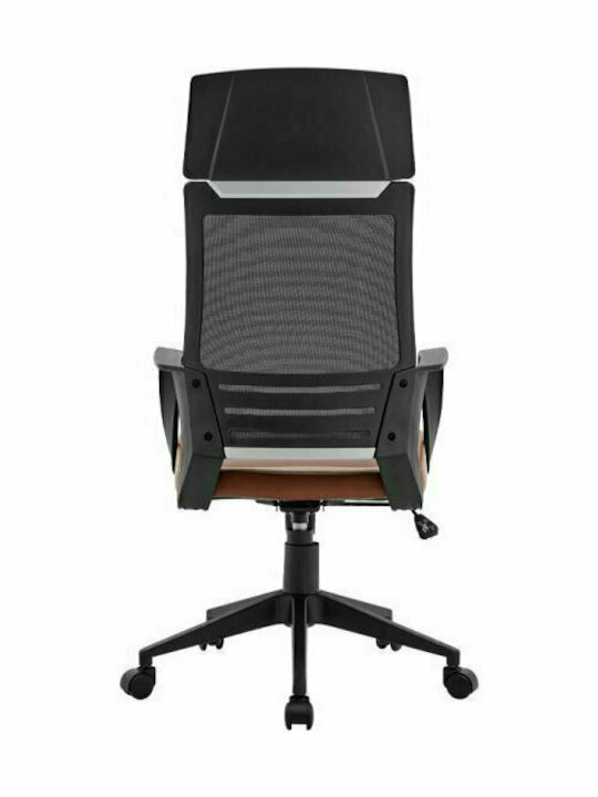 Fylliana W-19 Bürostuhl Exekutive mit Braunen Armen