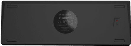 Genesis Thor 660 Gaming Μηχανικό Πληκτρολόγιο 60% με Gateron Red διακόπτες και RGB φωτισμό (Αγγλικό US)