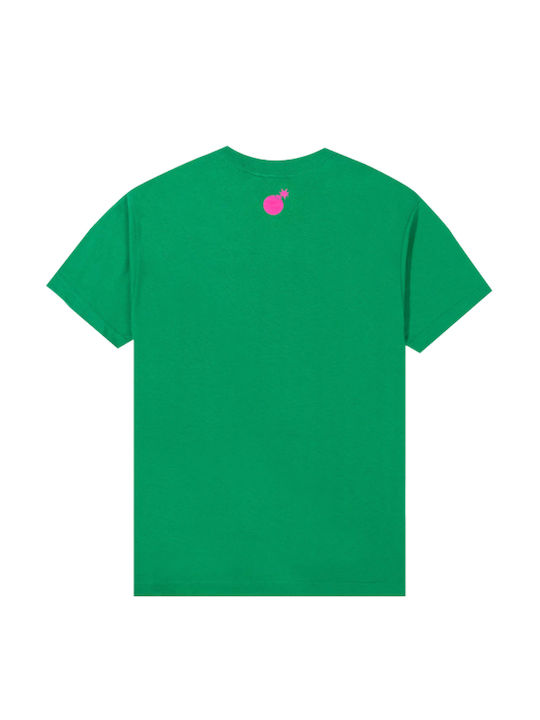 The Hundreds Toulouse Adam T-shirt Bărbătesc cu Mânecă Scurtă Verde