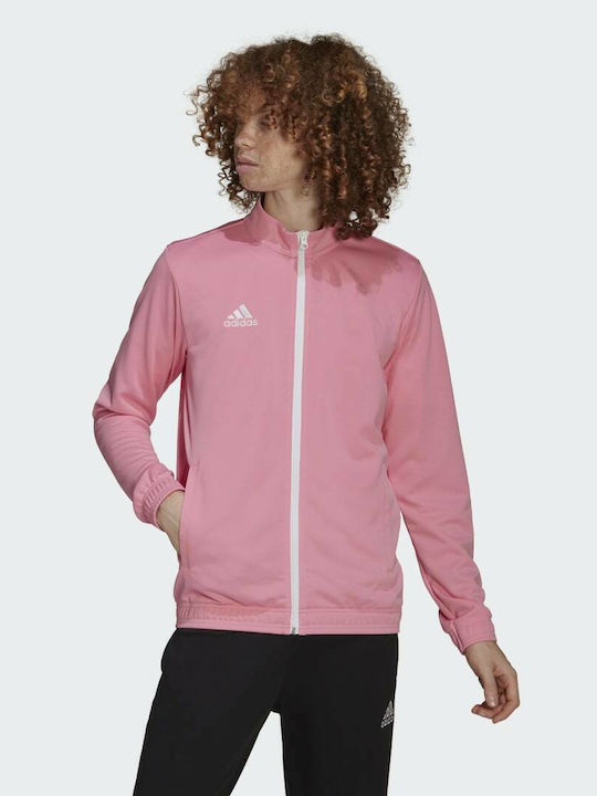 Men's Cardigan with Hood Pink