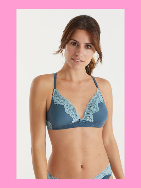 Promise Roser Samon Triangle Bra & Brazilian Briefs-Z8961-65