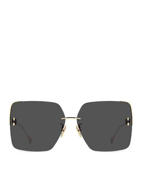 Isabel Marant Ochelari de soare Χρυσά cu Cadru & Gri Lentilă Isabel Marant Ochelari de soare Χρυσά cu Cadru & Gri Lentilă