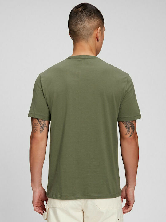 GAP Men's T-shirt Green