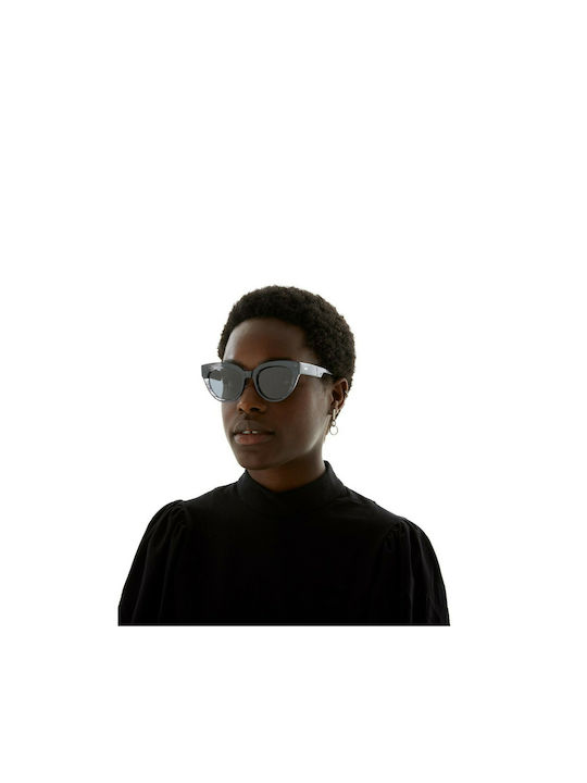 Komono Lucile Damen-Sonnenbrille mit Kunststoffrahmen Mirage Grey