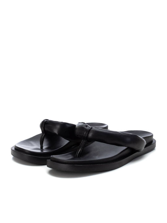Flache Sandalen für Damen in Schwarz Farbe