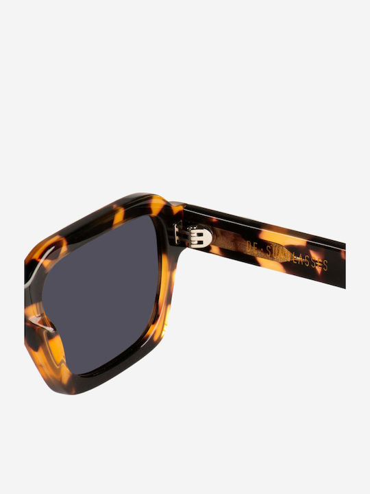 De Sunglasses Ray Unisex Sunglasses with Plastic Frame Tortoise