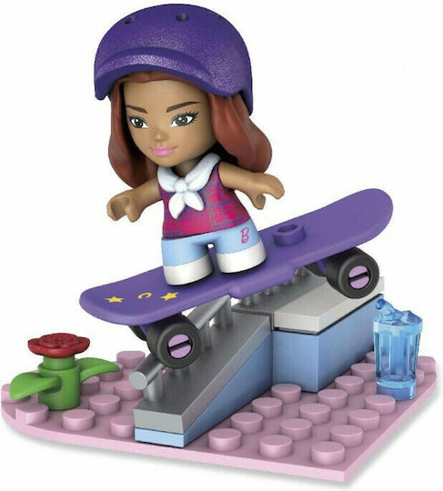 Mega Bloks Bausteine Barbie für 4+ Jahre Jahre 25Stück (Verschiedene Designs/Sortimente von Designs) 1 Stk